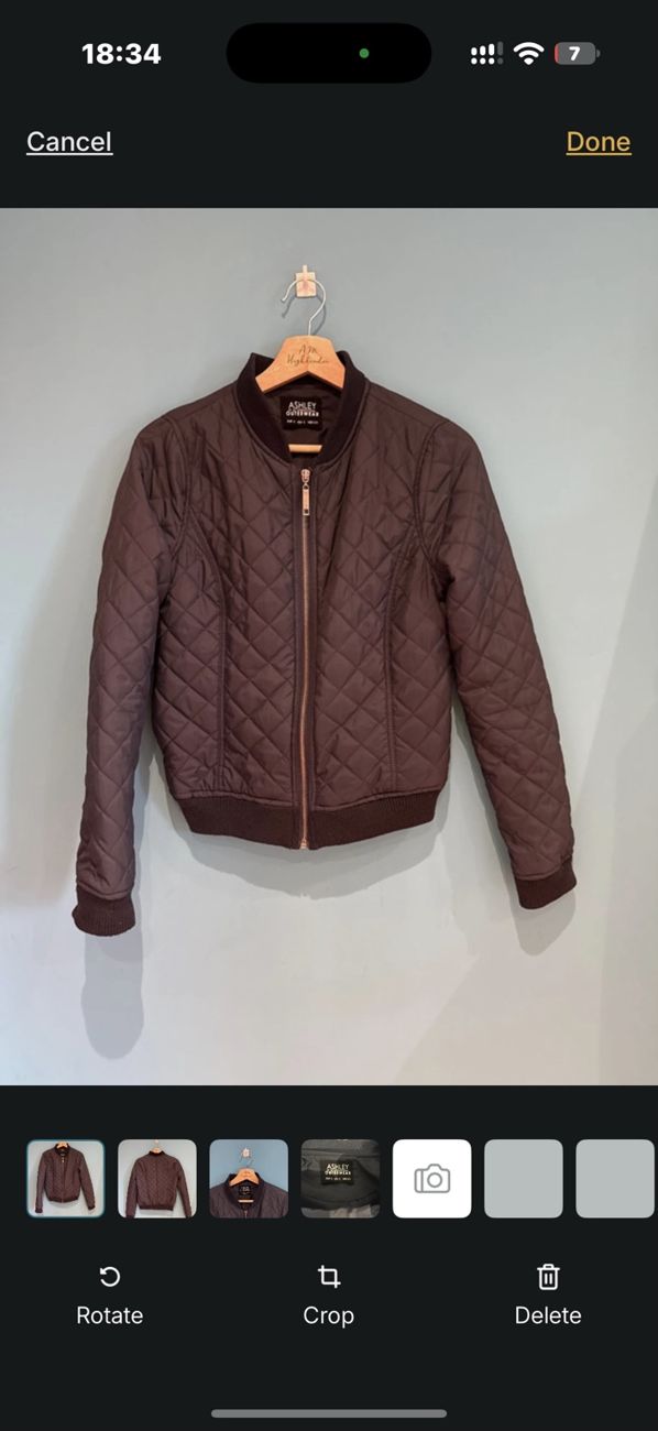 Preloved fashion item