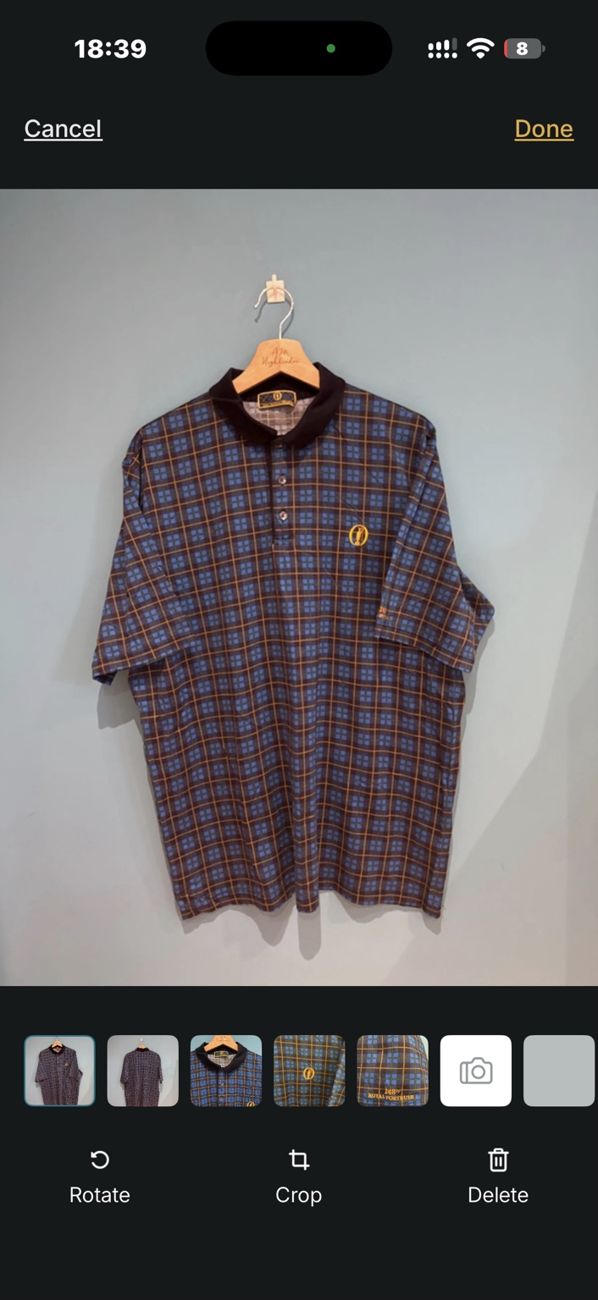 Preloved fashion item